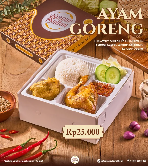 Nasi Box Ayam Goreng